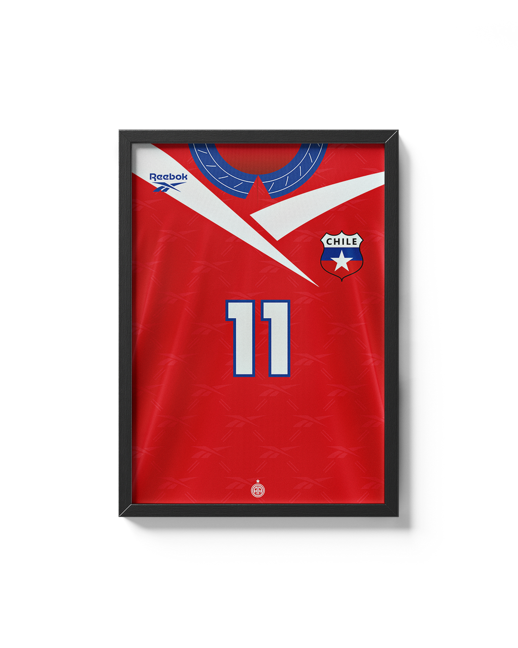 Cuadro Camiseta Selección Chilena 1998
