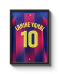 Cuadro FC Barcelona / Dorsal 10 Lamine Yamal