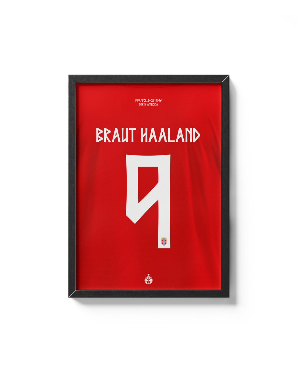 Cuadro Noruega - Local | Dorsal E. Haaland | 2026