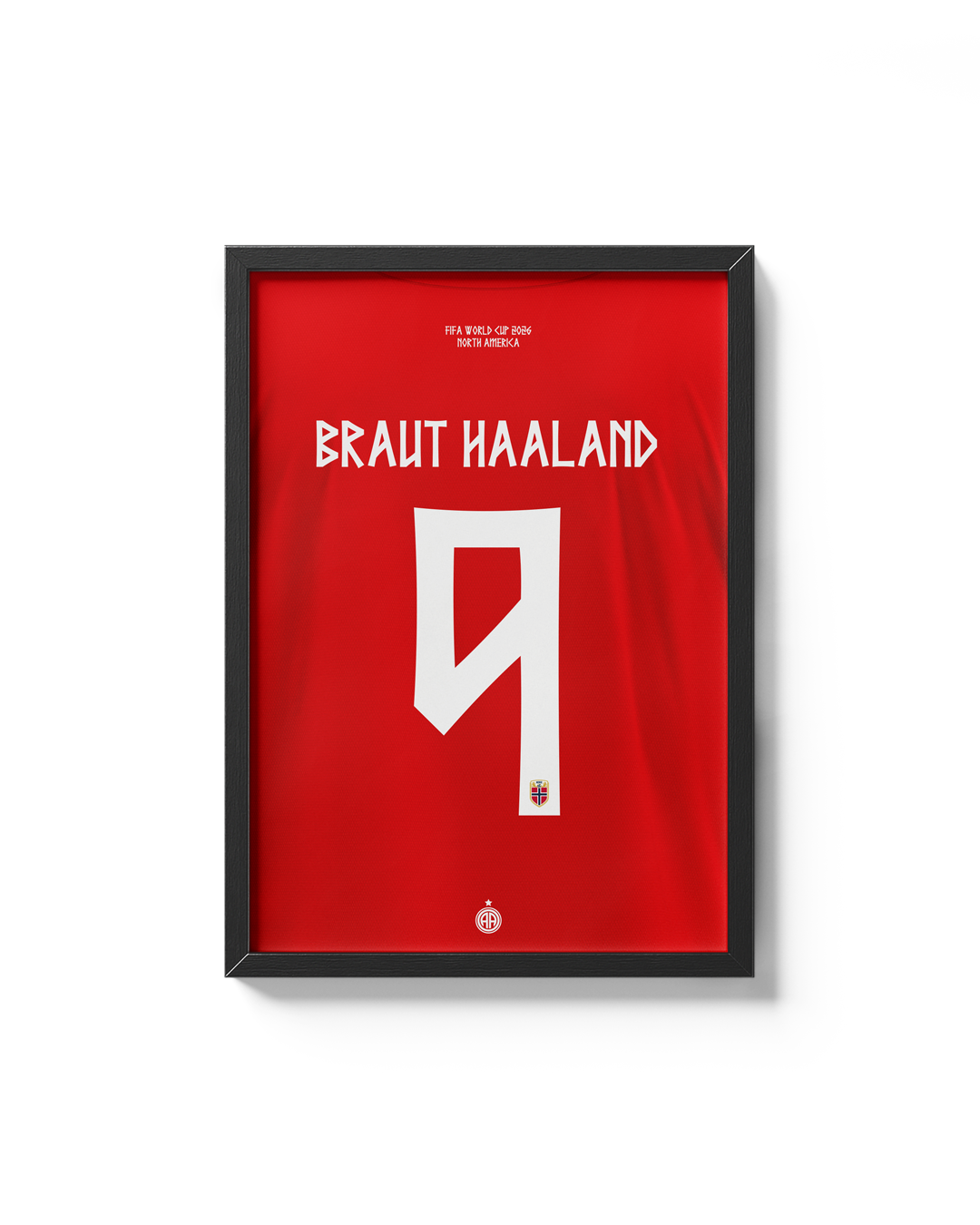 Cuadro Noruega - Local | Dorsal E. Haaland | 2026