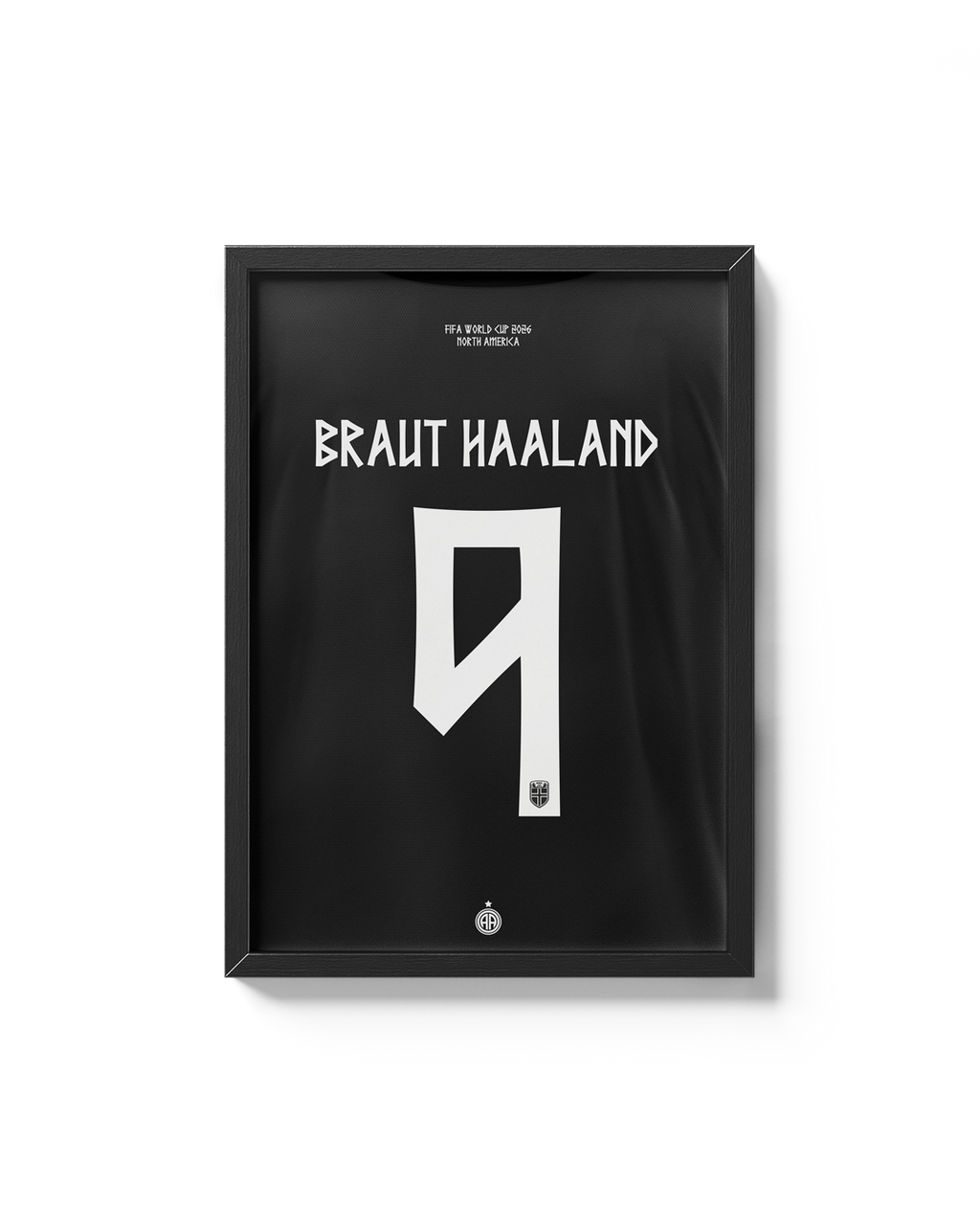 Cuadro Noruega - Visita| Dorsal E. Haaland | 2026
