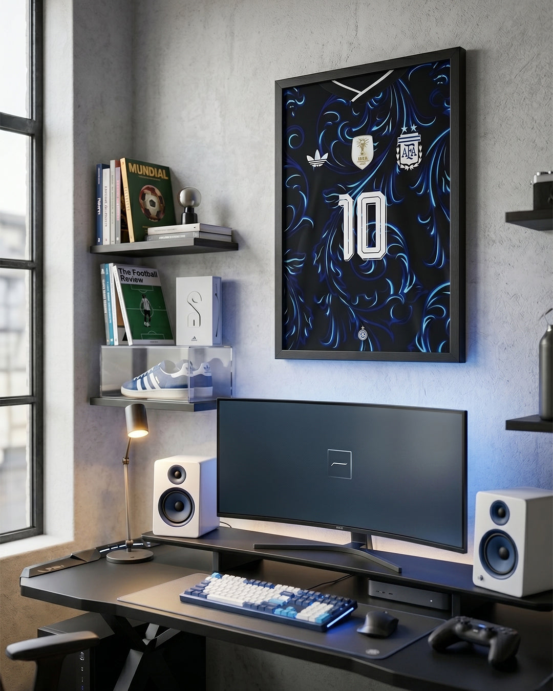 cuadro_camiseta_seleccion_argentina_mundial_de_futbol_2026_messi_10_decoracion_futbol