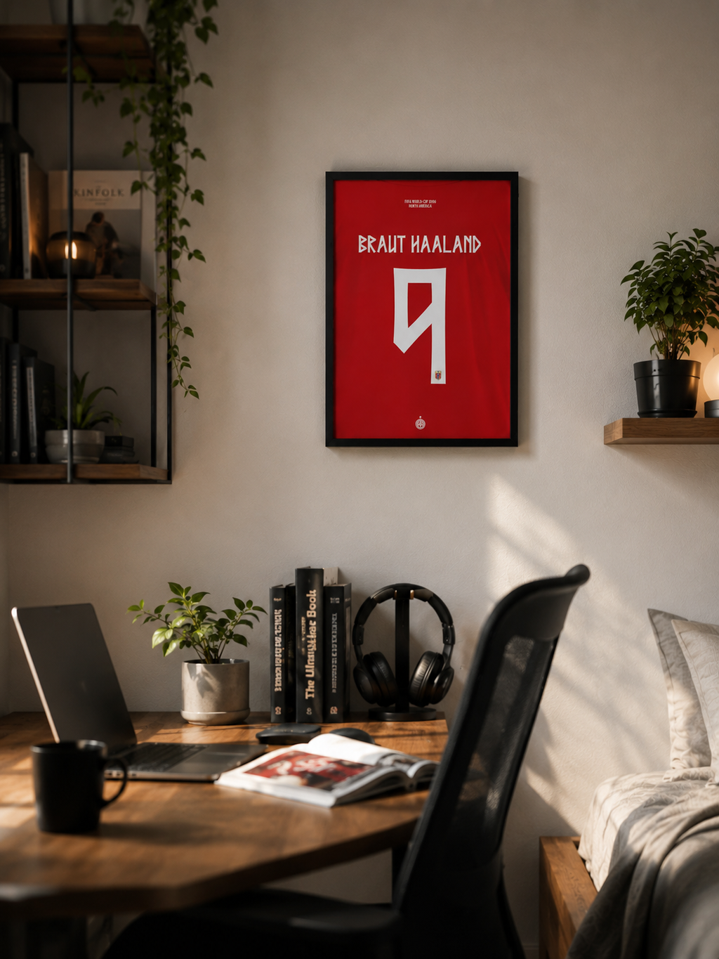 Cuadro Noruega - Local | Dorsal E. Haaland | 2026