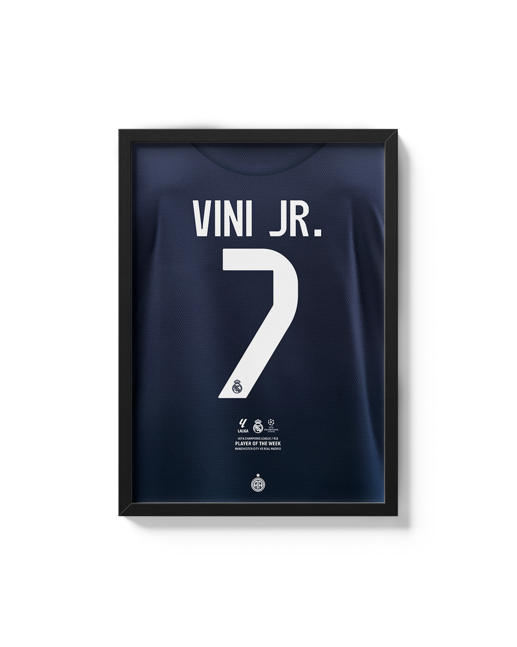 Cuadro real madrid vinicius jr futbol uefa champions league