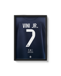 Cuadro real madrid vinicius jr futbol uefa champions league