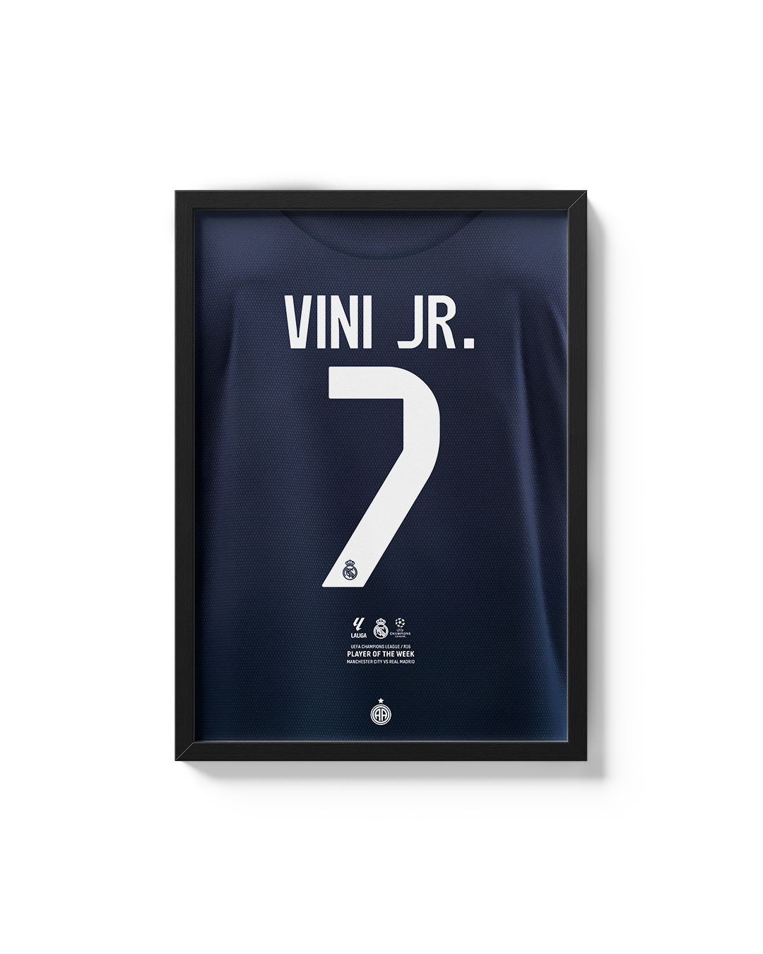 Cuadro real madrid vinicius jr futbol uefa champions league