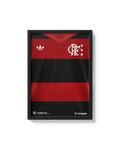 Cuadro Flamengo 1981 campeón Copa Libertadores camiseta histórica fútbol