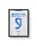 Cuadro K. Benzema "9" - 2022