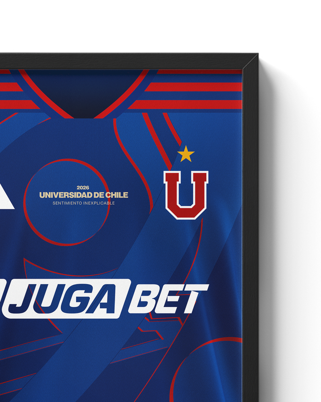 Cuadro camiseta Universidad de Chile 2026