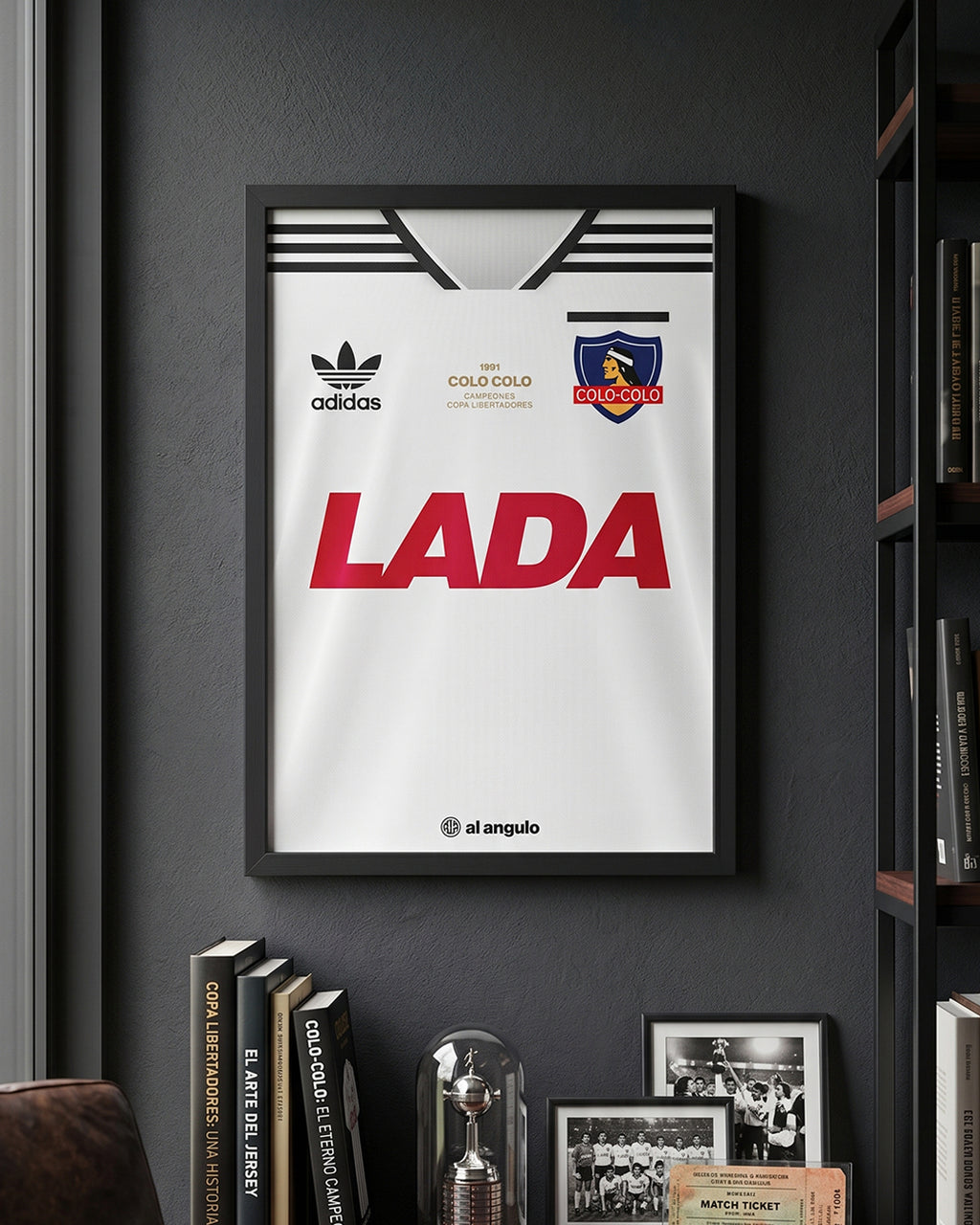 Cuadro Colo-Colo | Campeón Copa libertadores | 1991