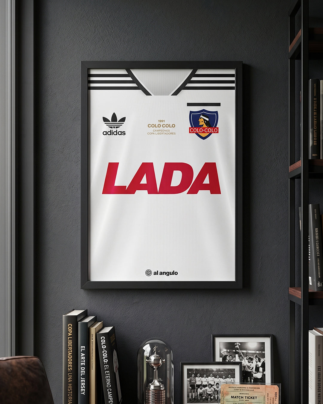 Cuadro Colo-Colo | Campeón Copa libertadores | 1991