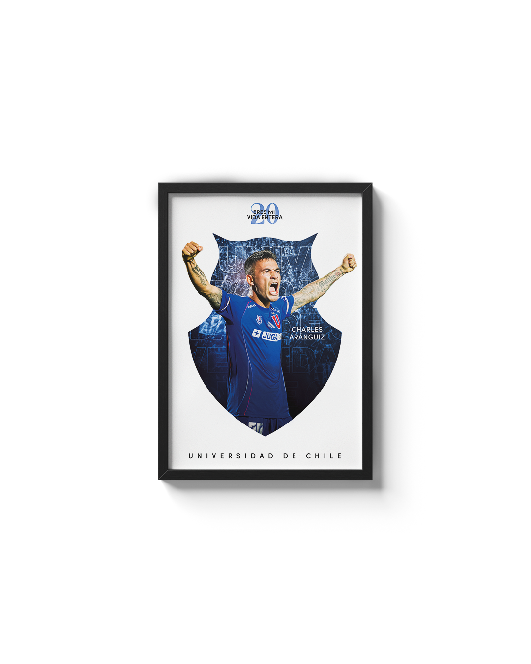 Cuadro Charles Aránguiz - 13x18cms