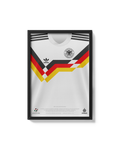 Cuadro Alemania 1990 camiseta histórica mundial decoración futbolera