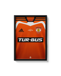 Cuadro Cobreloa 2004 camiseta histórica fútbol chileno decoración