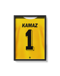 Cuadro Daniel Morón 1 Colo Colo 1991 camiseta Libertadores decoración futbolera