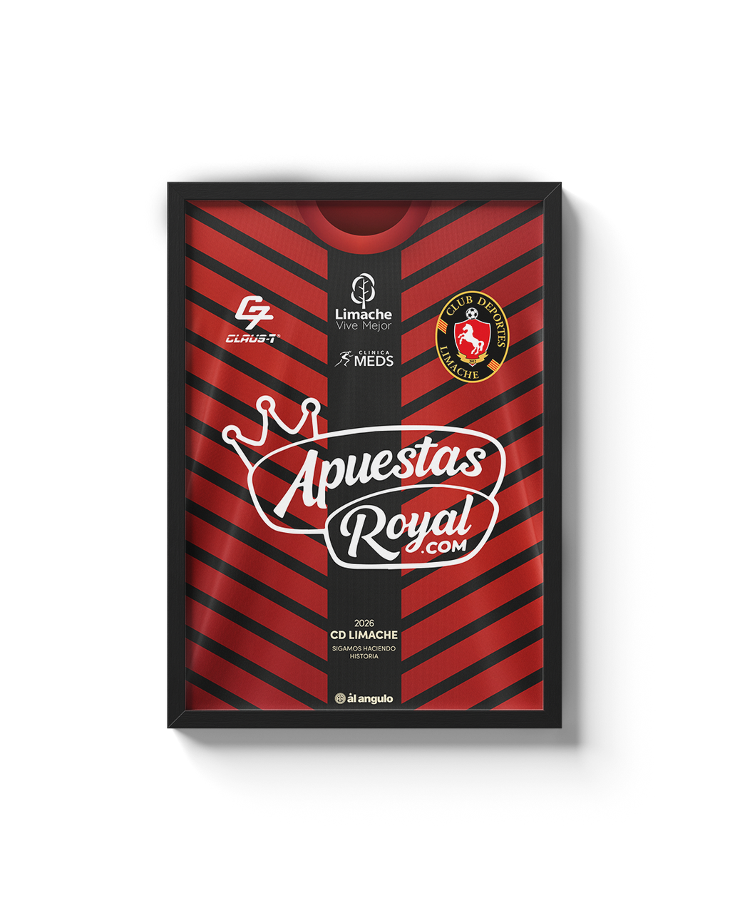 Cuadro Deportes Limache 2026 camiseta fútbol chileno decoración