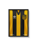 Cuadro Peñarol 1982 campeón Copa Libertadores camiseta histórica fútbol