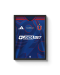 Cuadro Universidad de Chile 2026 camiseta inspirada 1996 fútbol chileno decoración