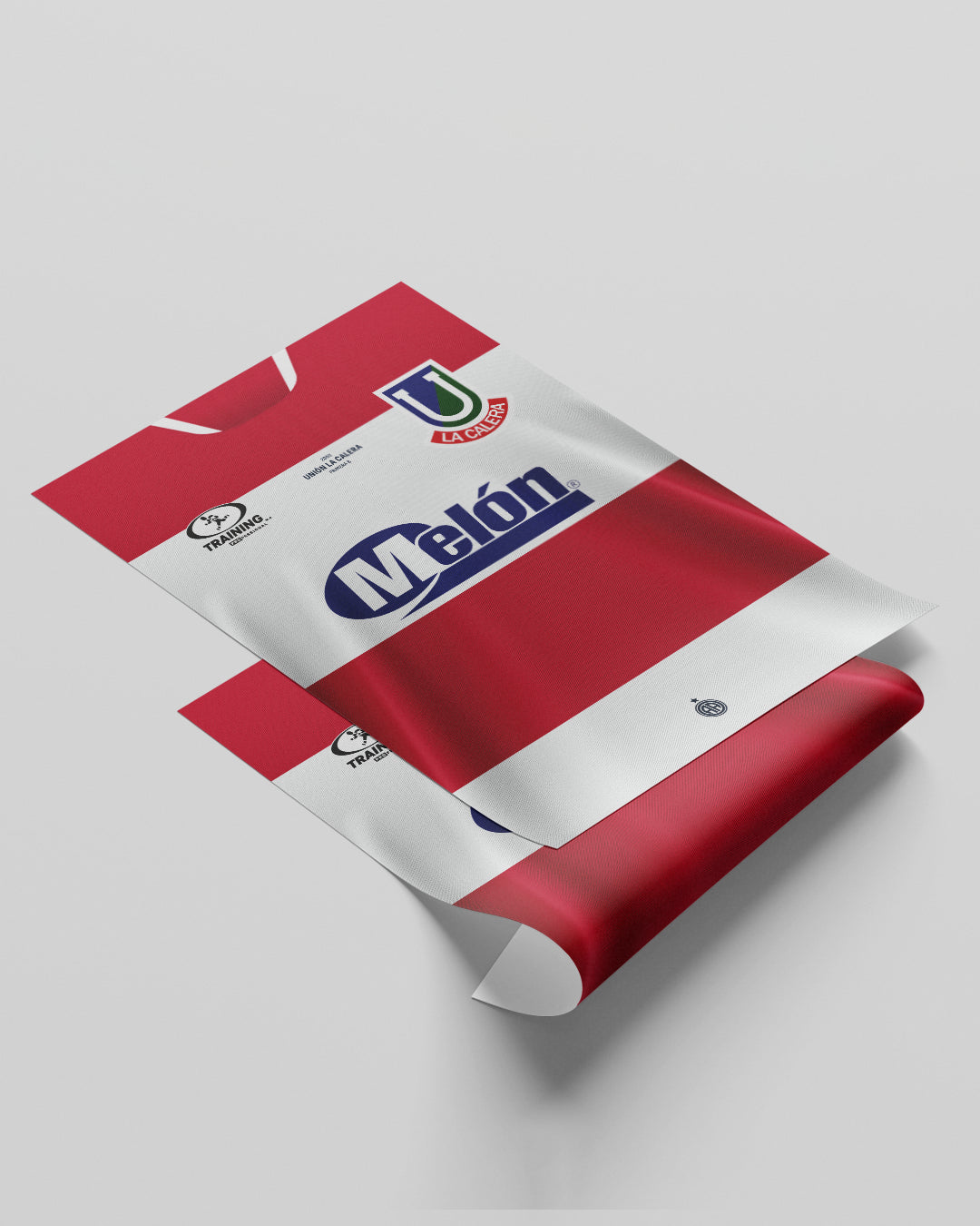 lámina Unión La Calera 2008 camiseta fútbol chileno decoración futbolera
