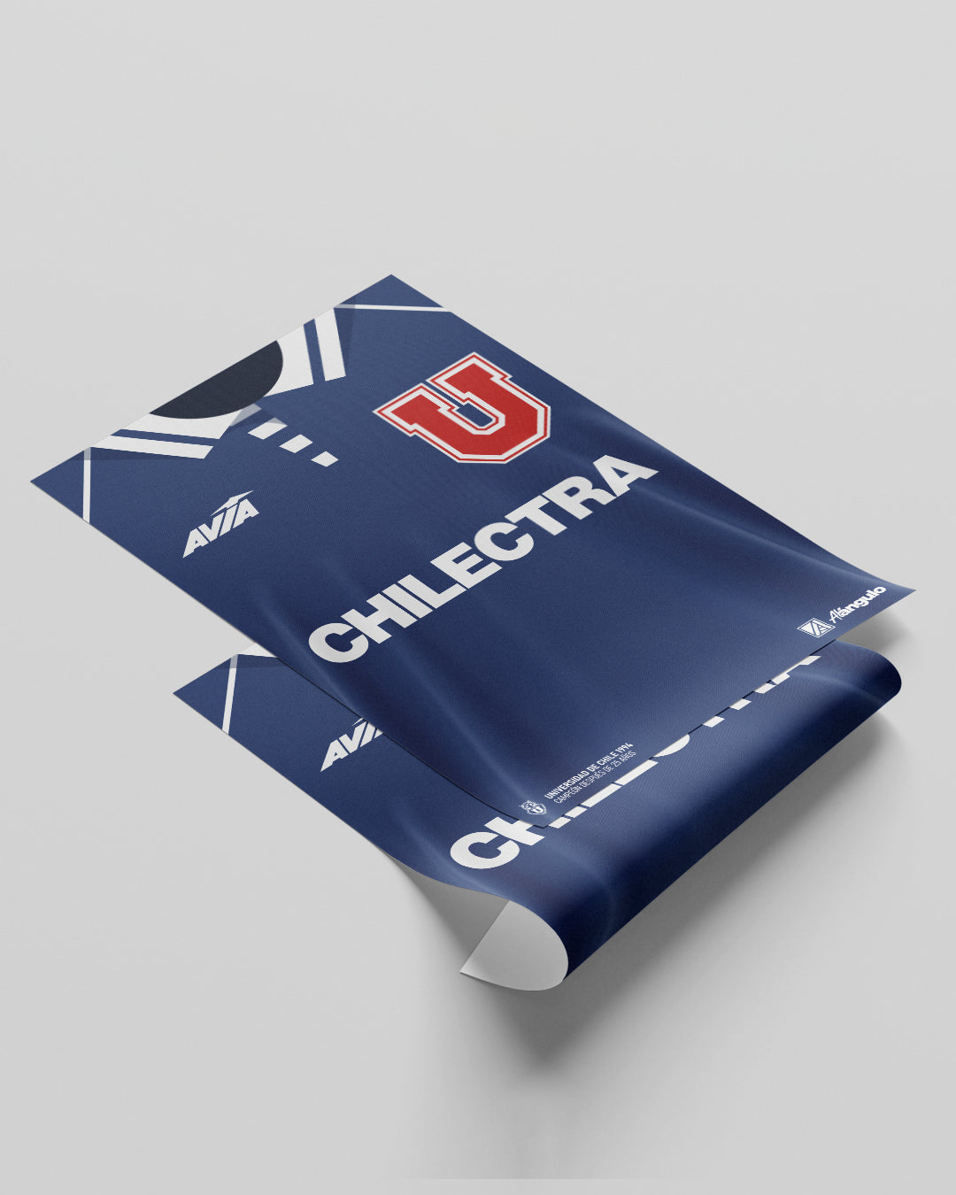 Lámina Universidad de Chile 1994 camiseta histórica campeón fútbol chileno