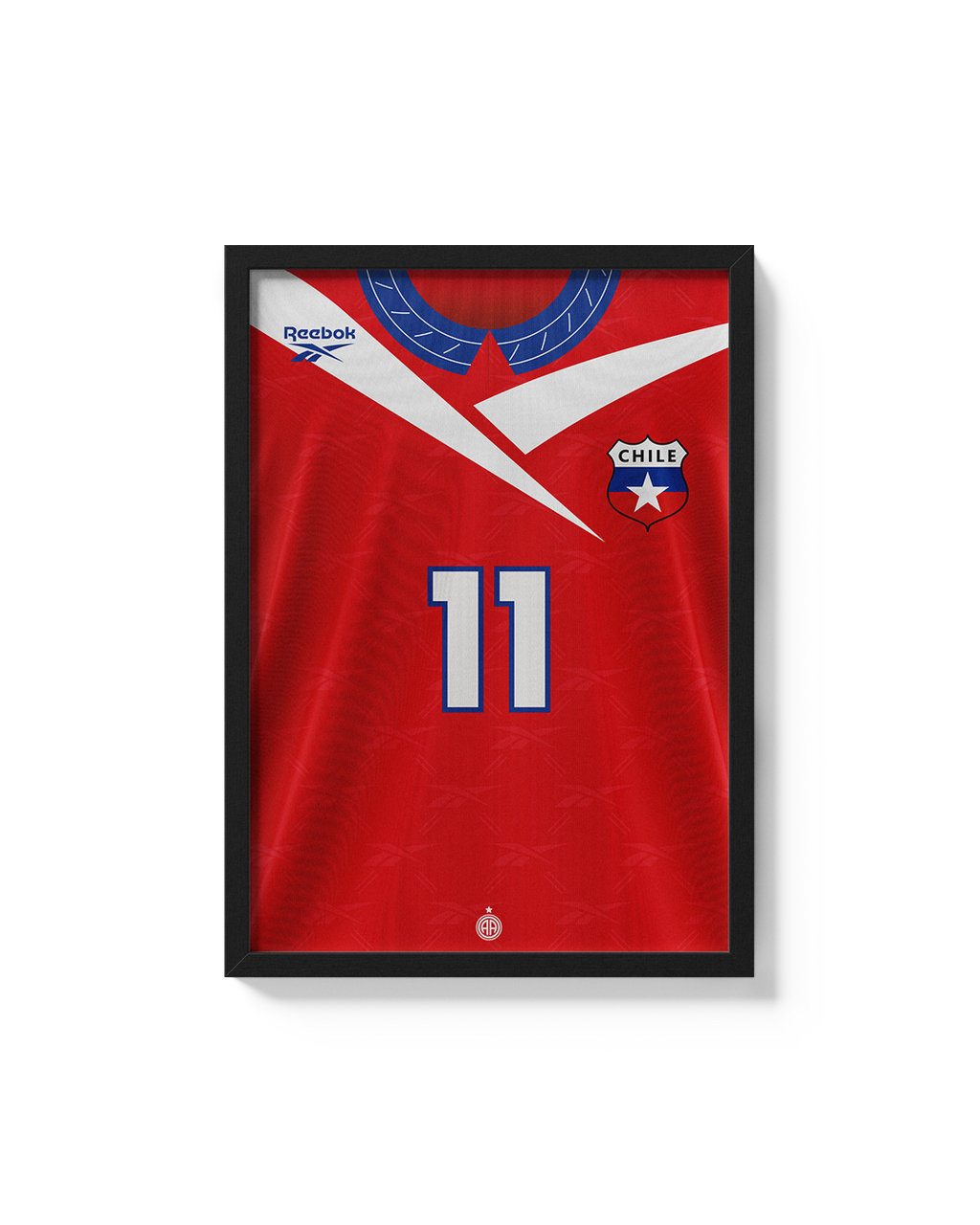 Cuadro Camiseta Selección Chilena 1998