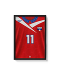 Cuadro Camiseta Selección Chilena 1998