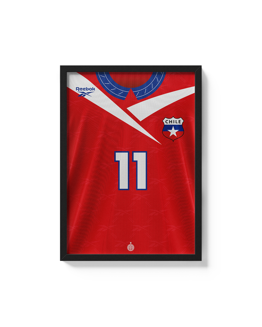 Cuadro Camiseta Selección Chilena 1998