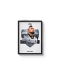 Cuadro Arturo Vidal - 13x18cms